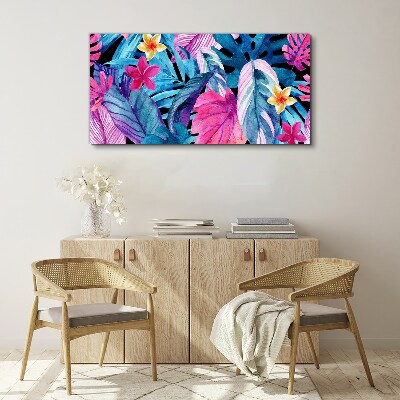 Tropical paradise Print on canvas