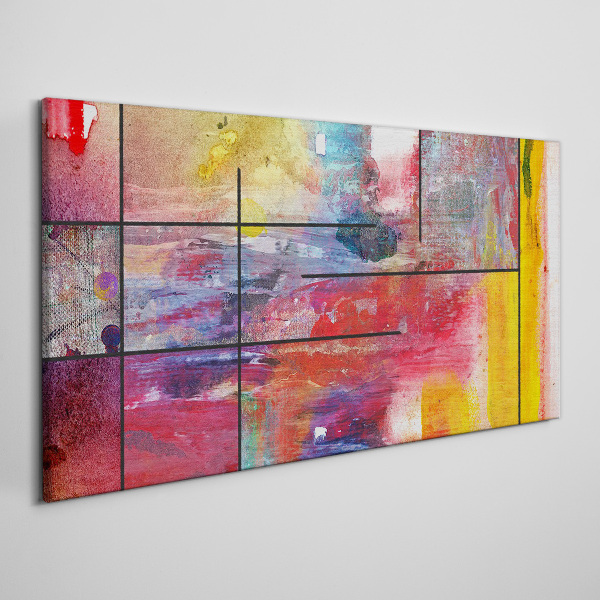 Colors in motion Print on canvas