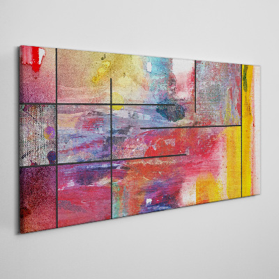 Colors in motion Print on canvas