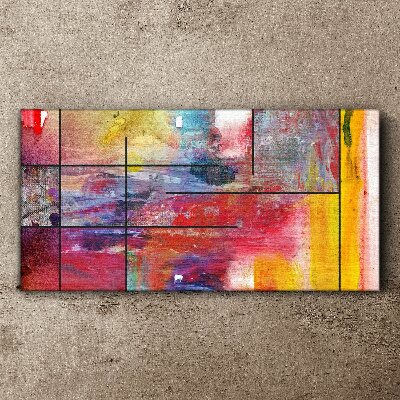 Colors in motion Print on canvas
