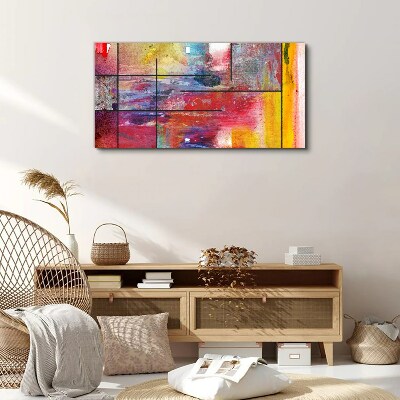 Colors in motion Print on canvas