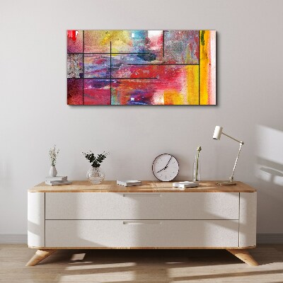 Colors in motion Print on canvas