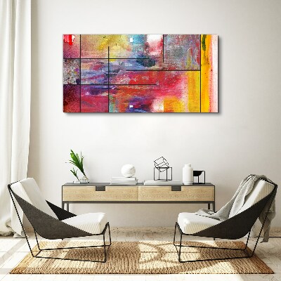 Colors in motion Print on canvas