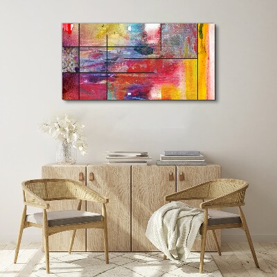 Colors in motion Print on canvas