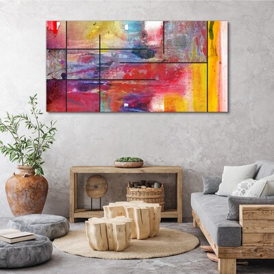Colors in motion Print on canvas