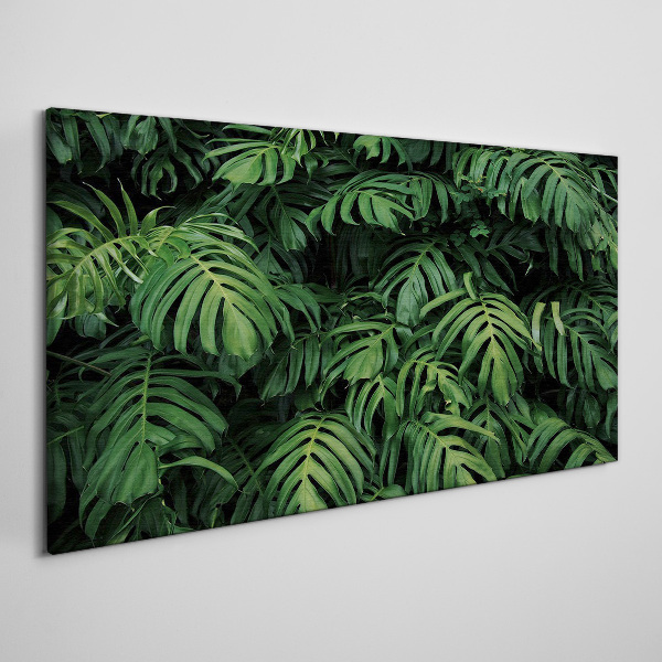 Green jungle Canvas wall art