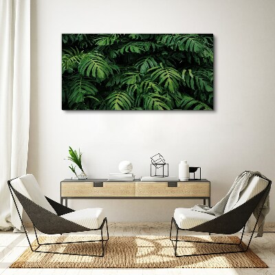 Green jungle Canvas wall art