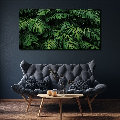 Green jungle Canvas wall art