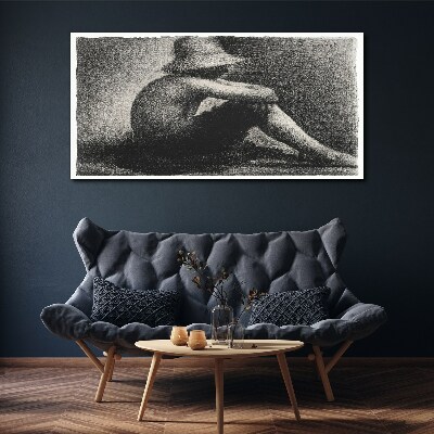 Reflections in the Shadow Print on canvas