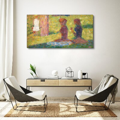 Characters nature Canvas print