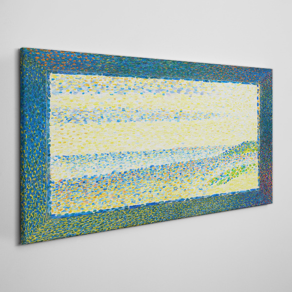 Waves of color in the summer light Print on canvas