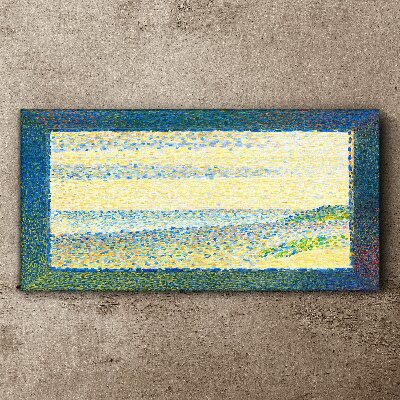 Waves of color in the summer light Print on canvas