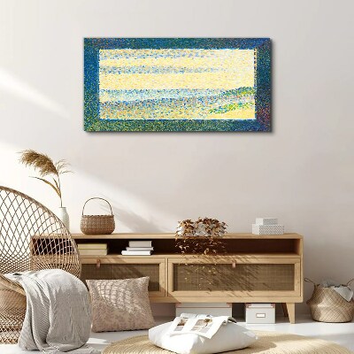 Waves of color in the summer light Print on canvas