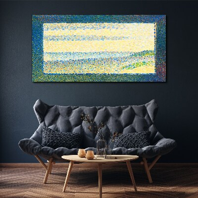 Waves of color in the summer light Print on canvas