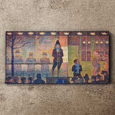 A show in the spotlight Print on canvas