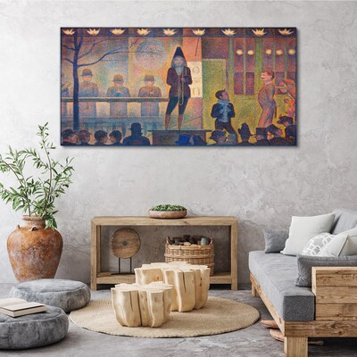 A show in the spotlight Print on canvas