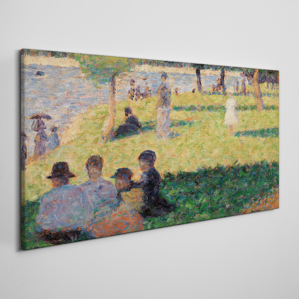 Summer afternoon on the river Print on canvas