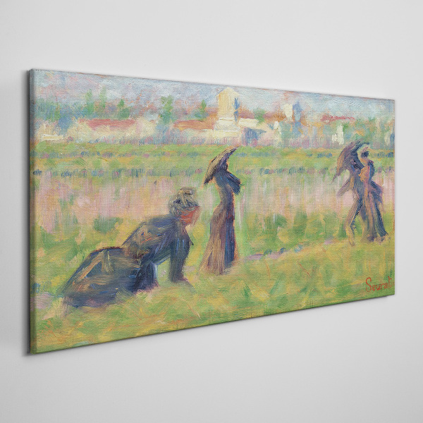 A walk in the sun Print on canvas
