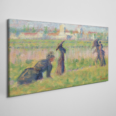 A walk in the sun Print on canvas
