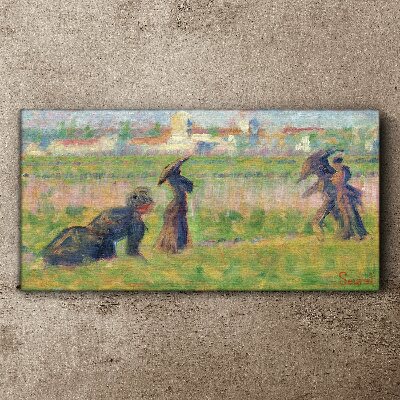 A walk in the sun Print on canvas