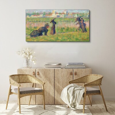 A walk in the sun Print on canvas