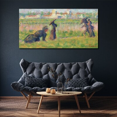 A walk in the sun Print on canvas