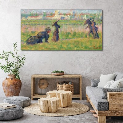 A walk in the sun Print on canvas