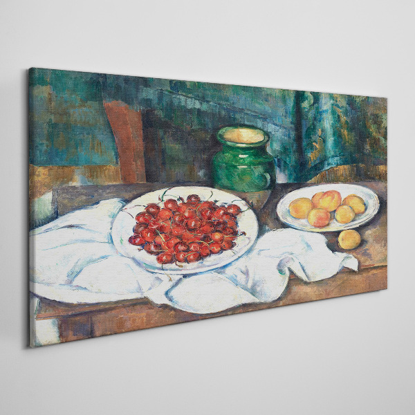 Still life with fruit Print on canvas