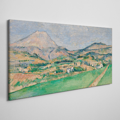 Mountain landscape Canvas wall art