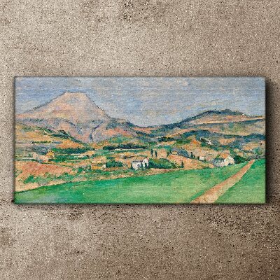 Mountain landscape Canvas wall art