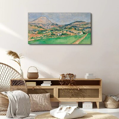 Mountain landscape Canvas wall art