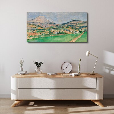 Mountain landscape Canvas wall art