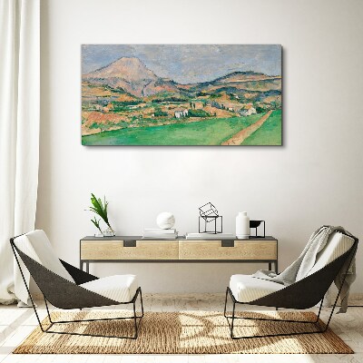 Mountain landscape Canvas wall art