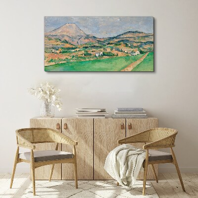 Mountain landscape Canvas wall art