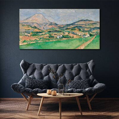 Mountain landscape Canvas wall art