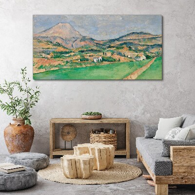 Mountain landscape Canvas wall art