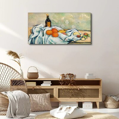 Still life with fruit Print on canvas