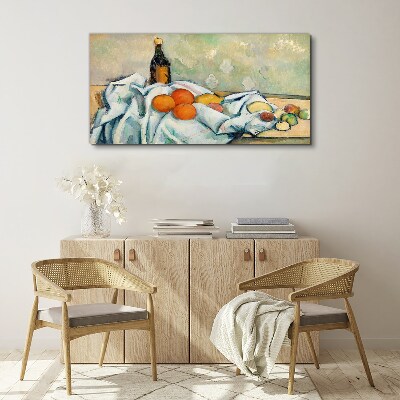 Still life with fruit Print on canvas