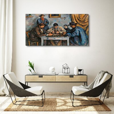 Playing cards Print on canvas