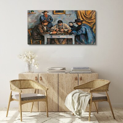 Playing cards Print on canvas