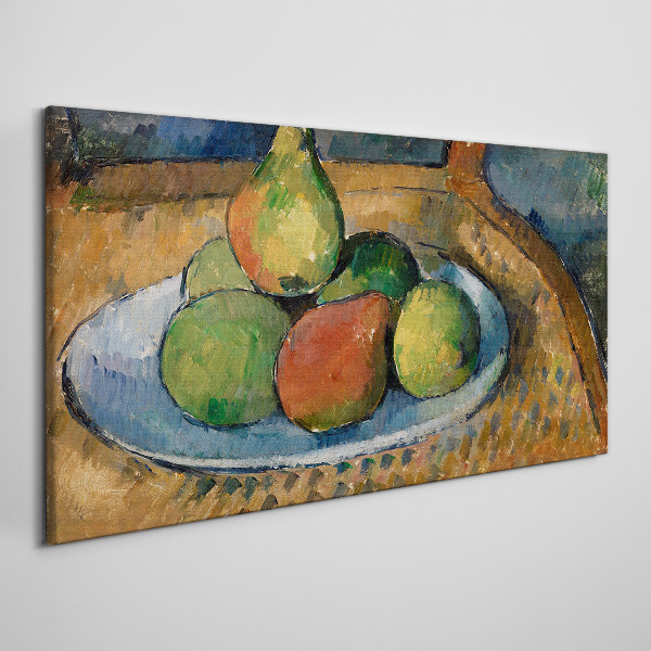 Still life with fruit Print on canvas