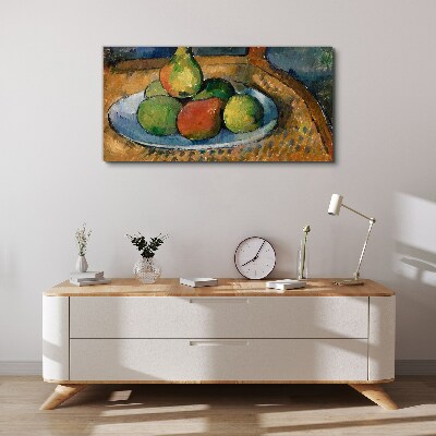 Still life with fruit Print on canvas
