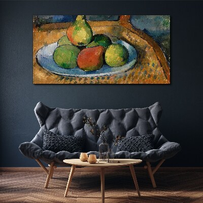 Still life with fruit Print on canvas