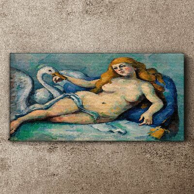 Sensuality and nature Canvas wall art