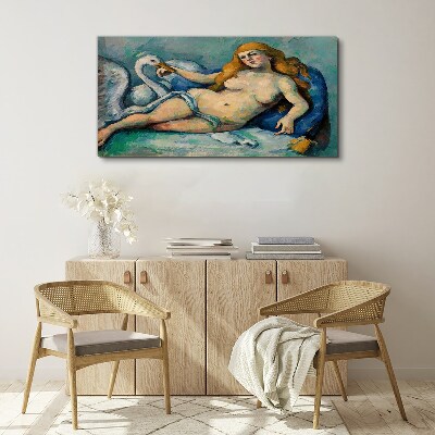 Sensuality and nature Canvas wall art