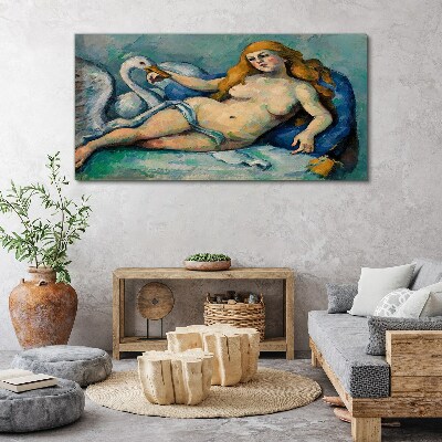 Sensuality and nature Canvas wall art