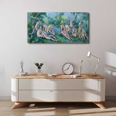 Nature Bathing Scene Canvas wall art