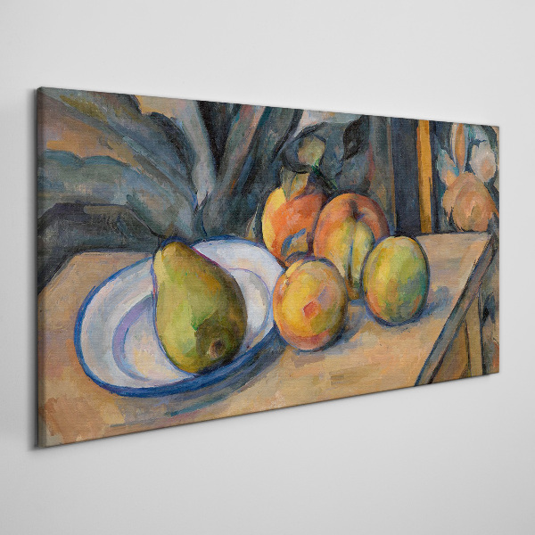 Still life with fruit Print on canvas