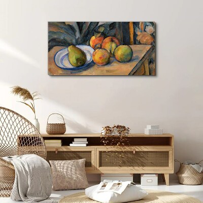 Still life with fruit Print on canvas
