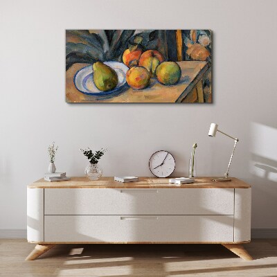 Still life with fruit Print on canvas